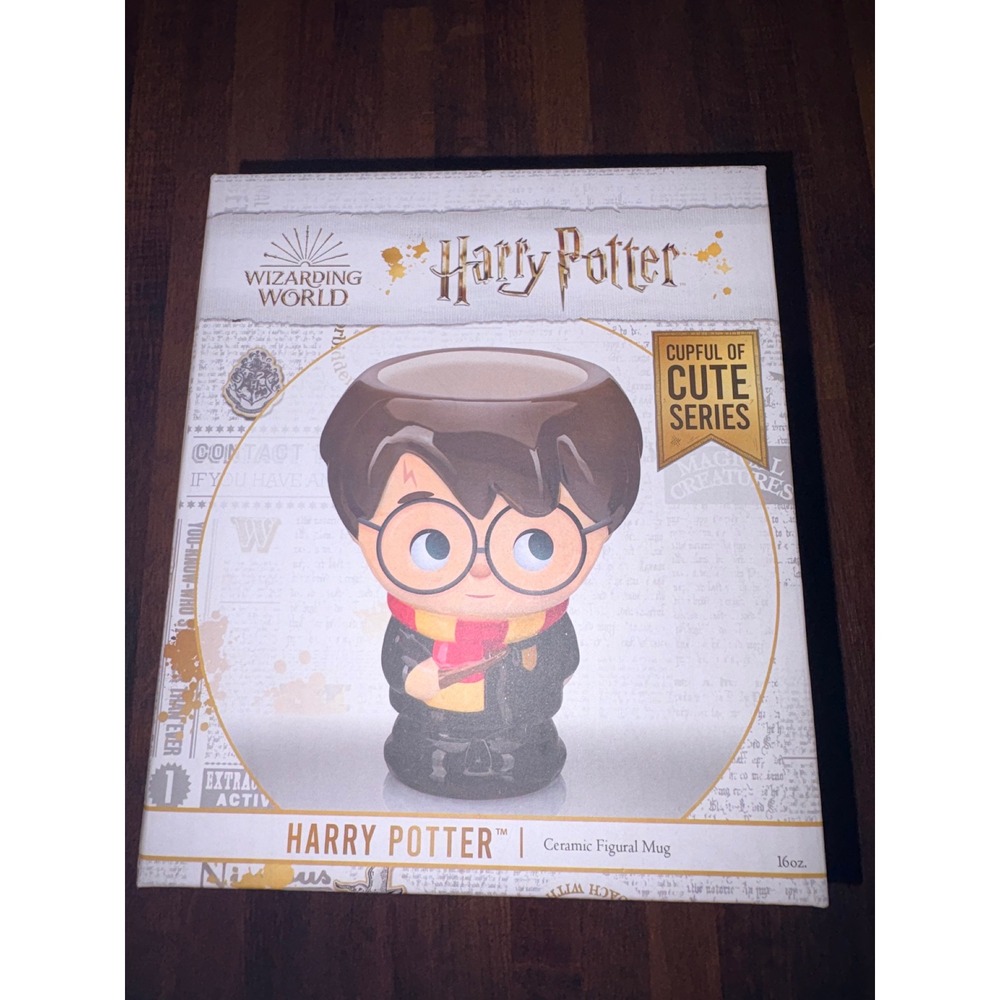 Harry Potter Cupful of Cute Series Ceramic Figural Mug 16oz Wizarding World